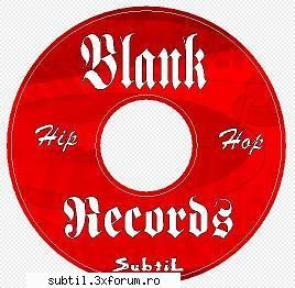 blank records !> all fo' h!p-hop blank subject